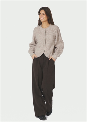 Koteas cable knit cardigan Beige Melange Neo Noir
